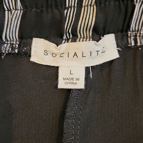 Socialite  Wide leg Stripped Summer breeze Pants - Picture 9 of 10